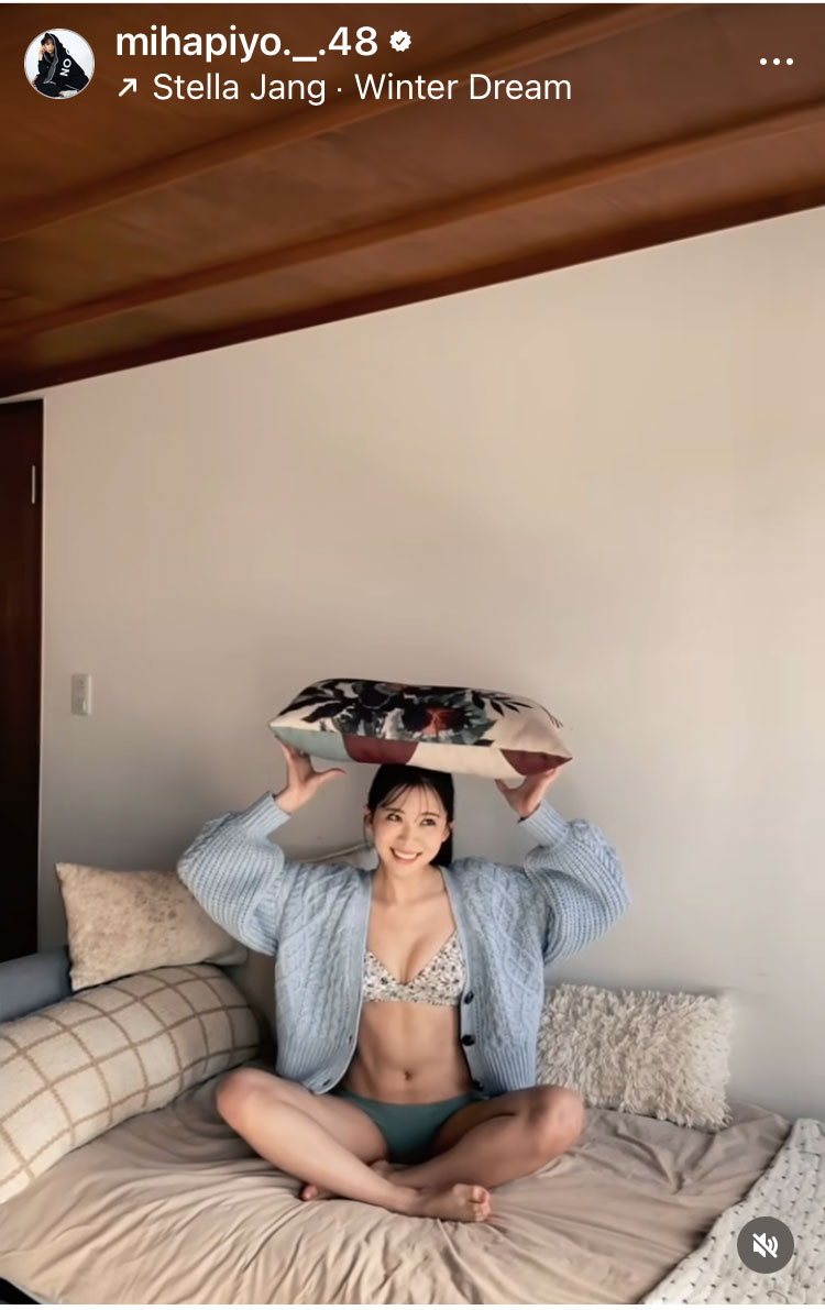 奈良未遥のインスタグラムから