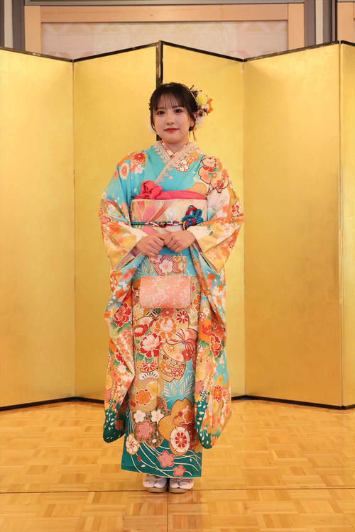 「二十歳のつどい」を行ったSKE48相川暖花（C）2024 Zest, Inc.／衣装協力：株式会社清水屋