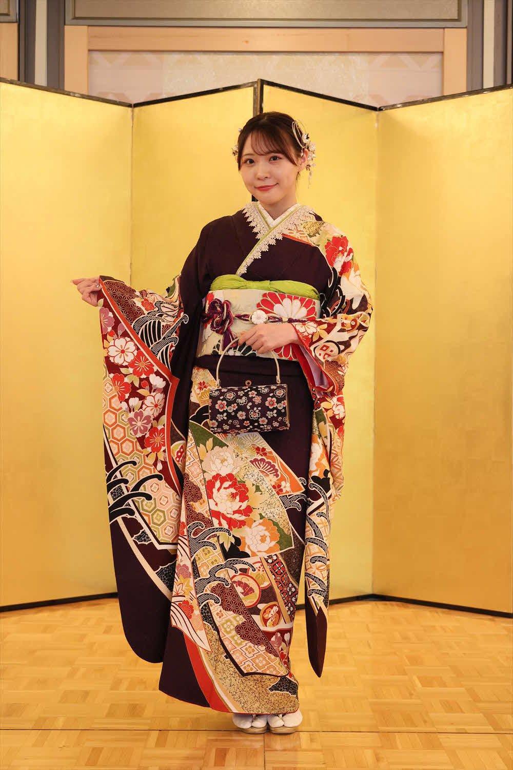 「二十歳のつどい」を行ったSKE48浅井裕華（C）2024 Zest, Inc.／衣装協力：株式会社清水屋