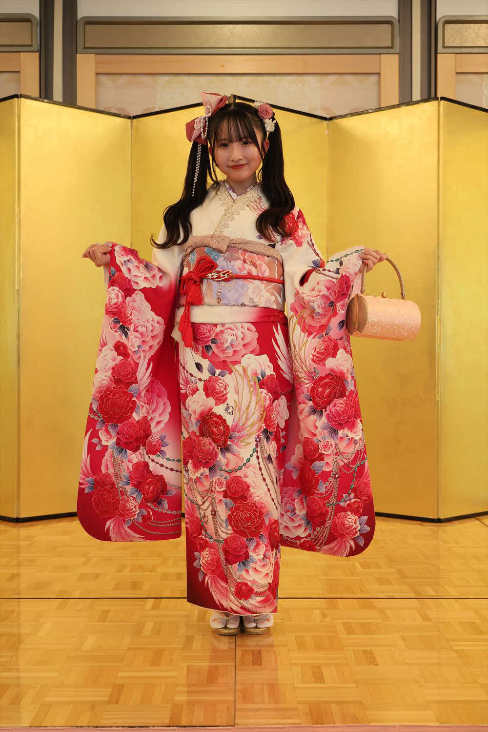 「二十歳のつどい」を行ったSKE48鈴木恋奈（C）2024 Zest, Inc.／衣装協力：株式会社清水屋