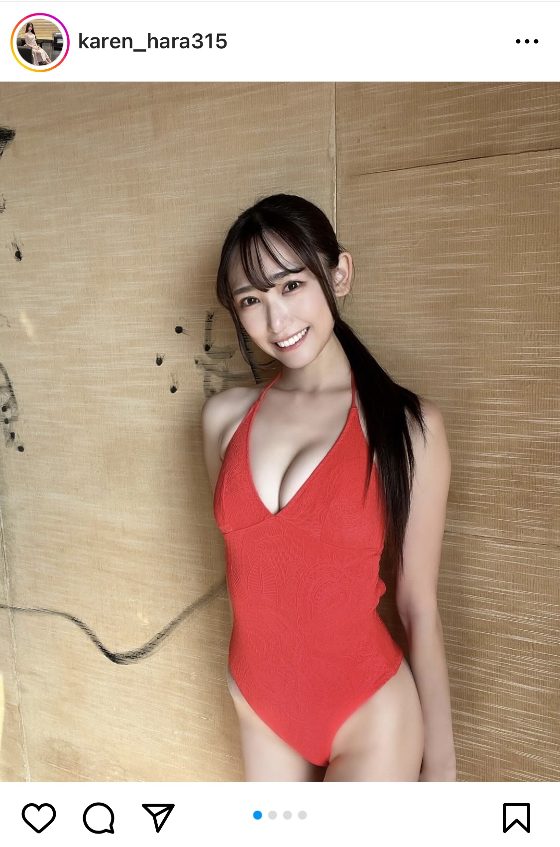 原かれんのインスタグラムから