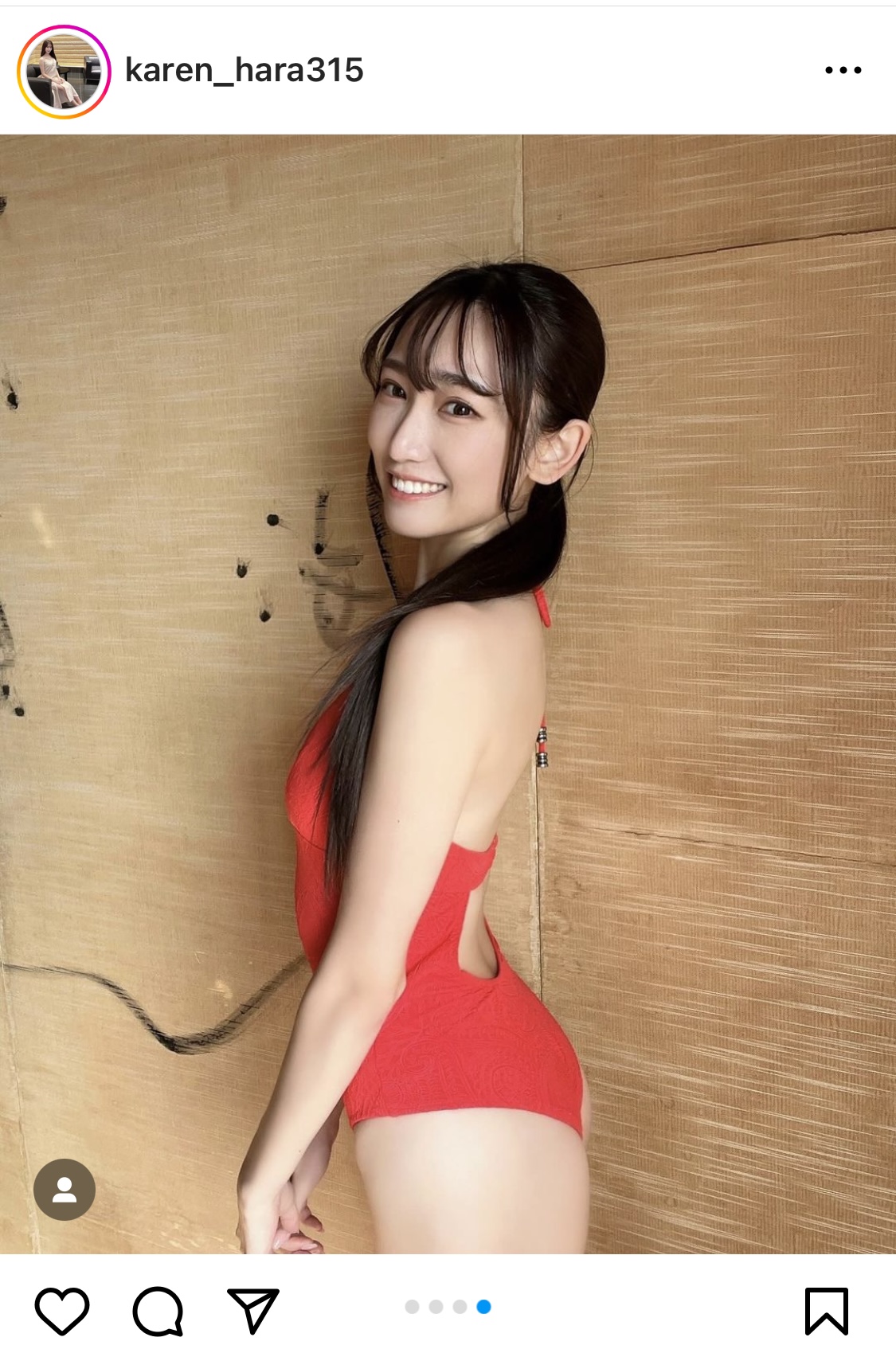 原かれんのインスタグラムから