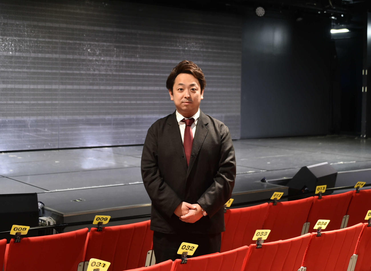 石社長は「NGT48劇場での公演を大切に」とグループの活動について話す