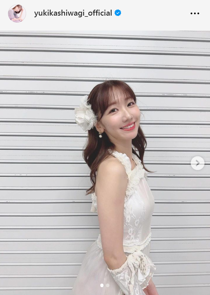 柏木由紀のインスタグラムから