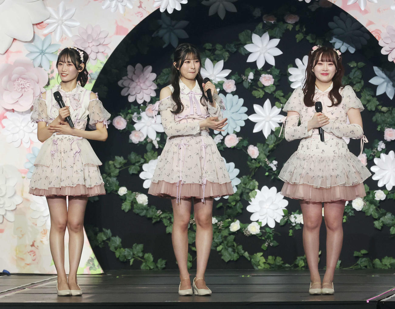 KLP48に移籍が決定したメンバー（撮影・宮地輝）