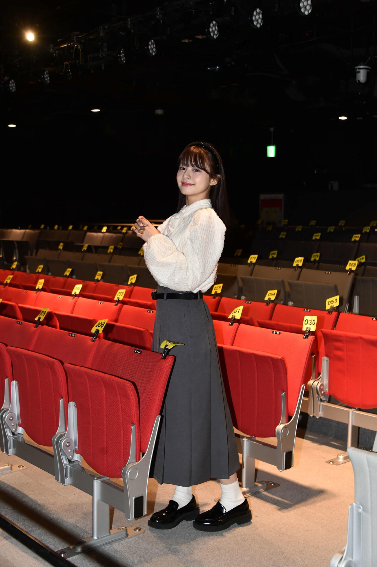 NGT48劇場を「私を見つけていただいた場所」と話す本間日陽