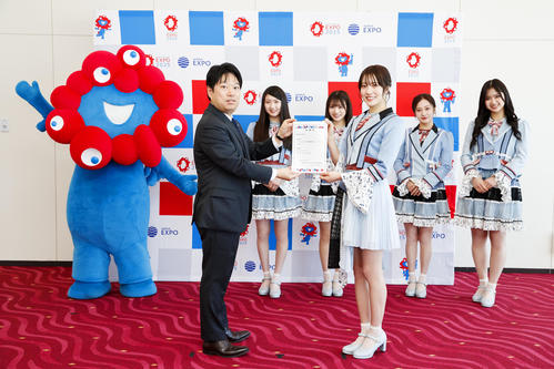ＮＭＢ48が大阪・関西万博スペシャルサポーター就任　小嶋花梨「楽しむきっかけをお届け」