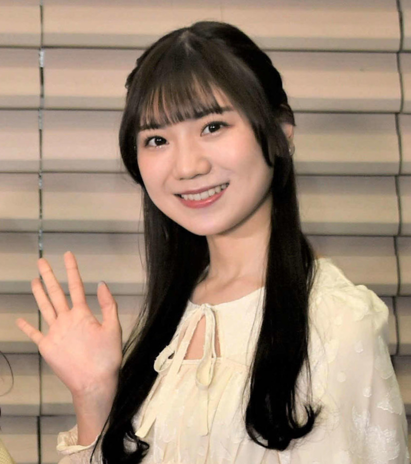 NGT48の藤崎未夢（2023年2月撮影）