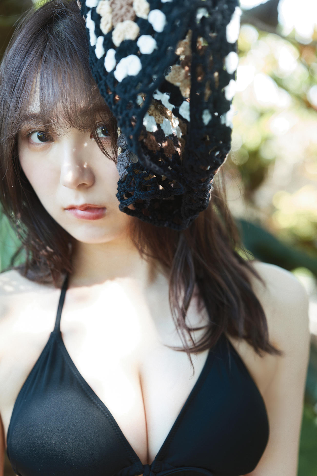 SKE48菅原茉椰ファースト写真集「シャッターチャンス」のワンカット　撮影／藤原宏