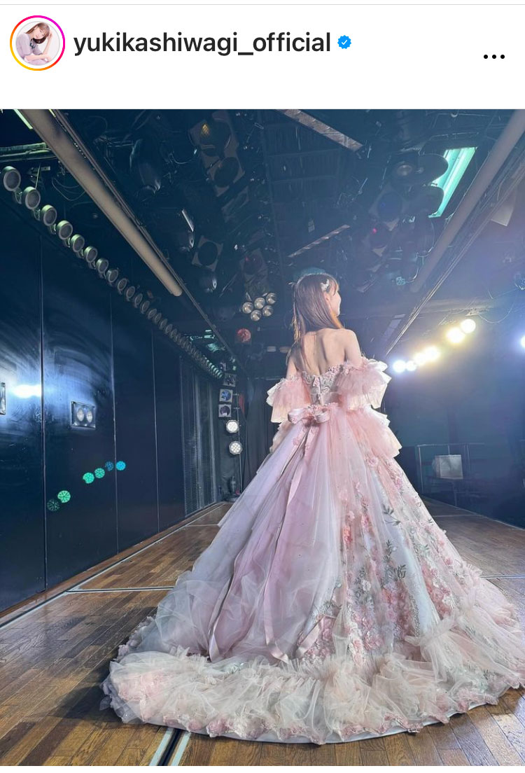柏木由紀のインスタグラムから