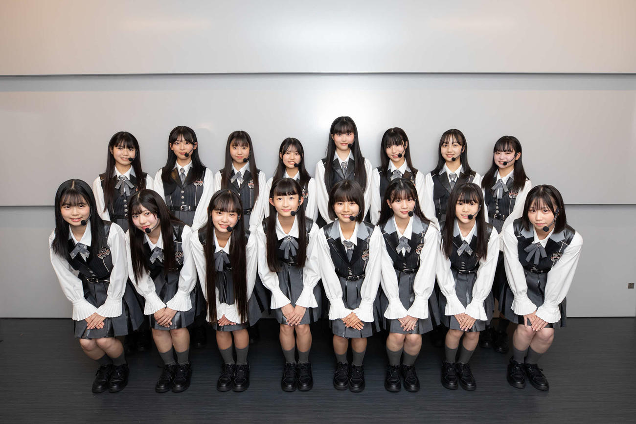 「HKT48　春のコンサート2024～ホップ・ステップ・ジャンプ～」最終公演でお披露目された7期生メンバー