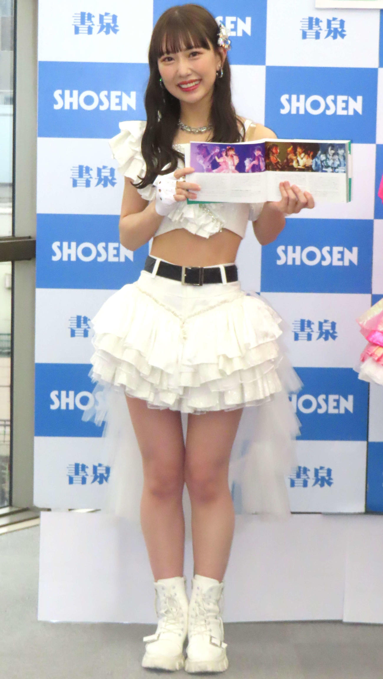 「ずぶ濡れSKE48 Team E」発売記念イベントに登場した熊崎晴香