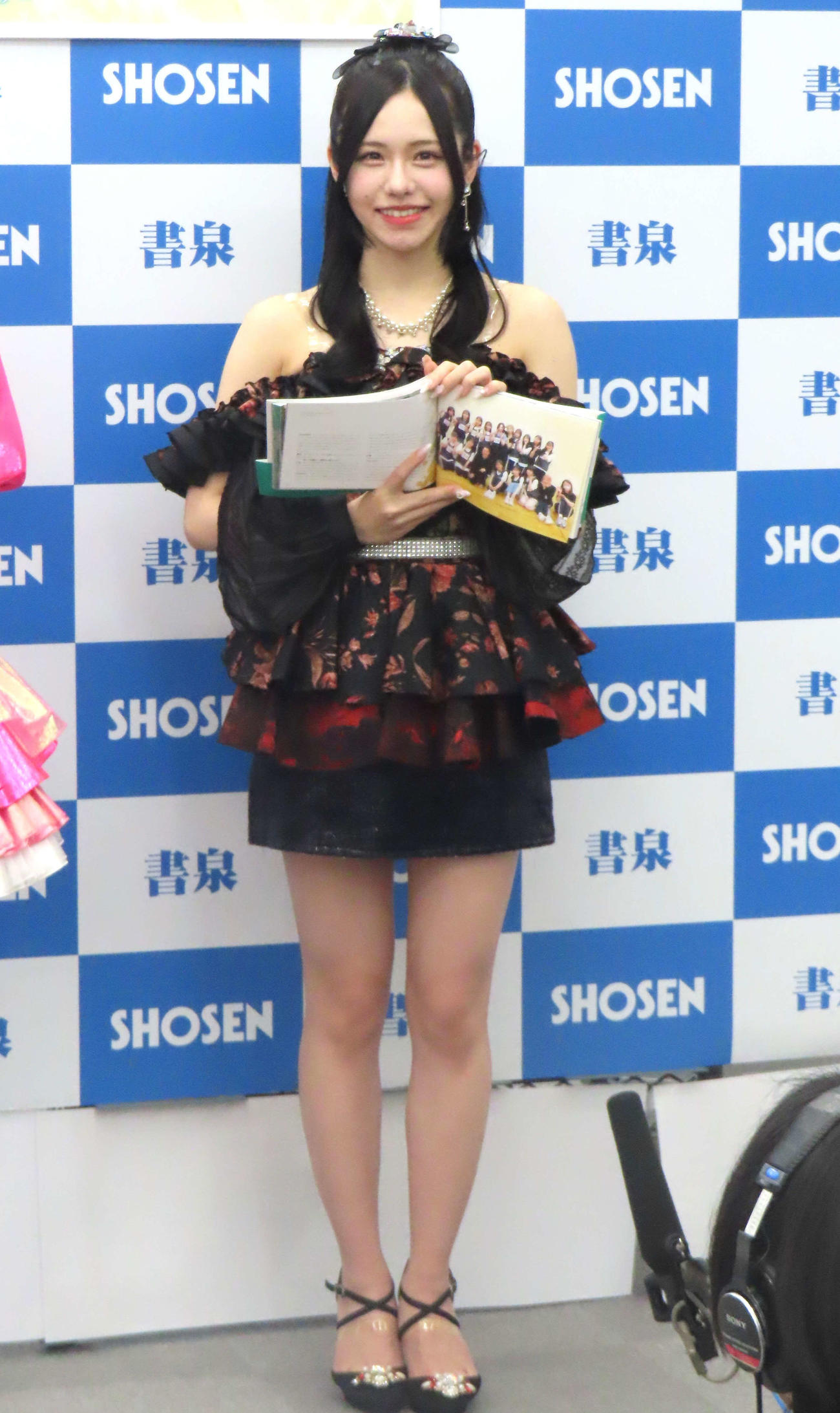 「ずぶ濡れSKE48 Team E」発売記念イベントに登場した佐藤佳穂