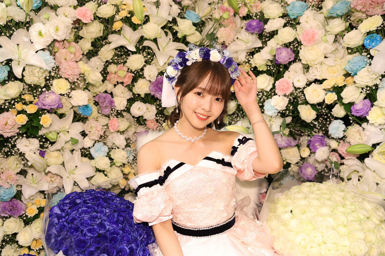 SKE48卒業公演を行った高畑結希（C）2024 Zest，　Inc．