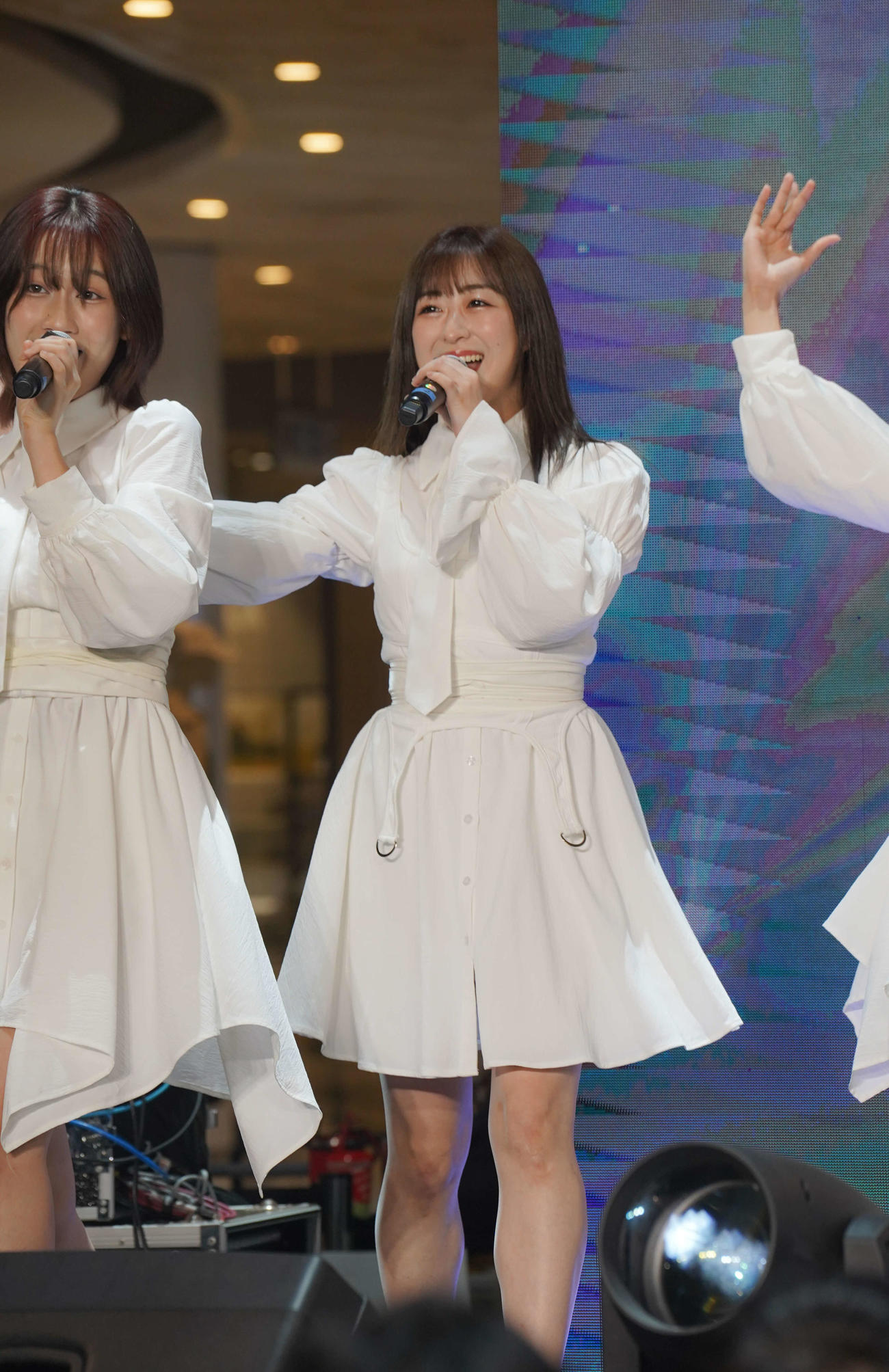七夕イベントでグループ卒業を発表したCGM48伊豆田莉奈