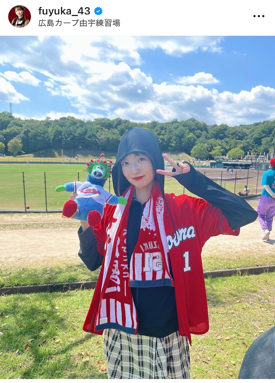 SKE48藤本冬香インスタグラムから