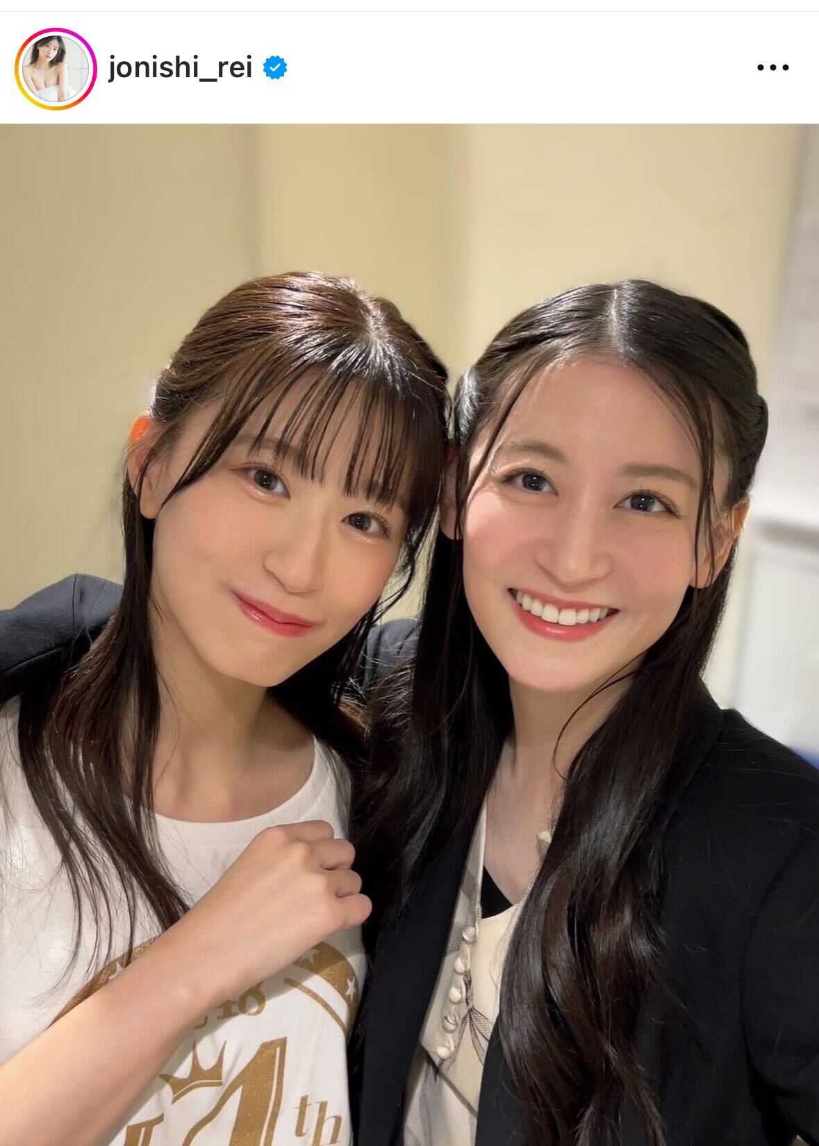 NMB48上西怜のインスタグラムから