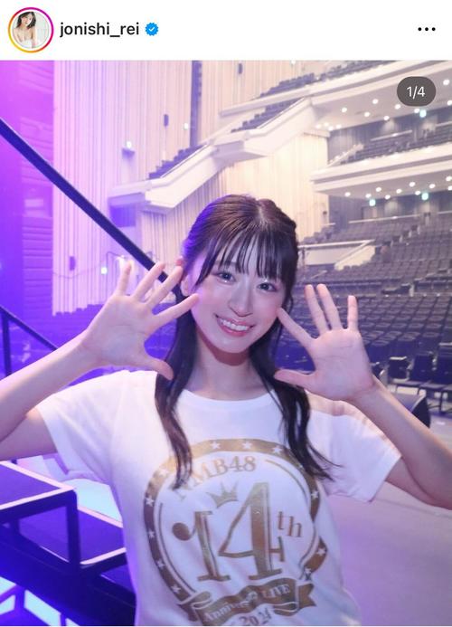 NMB48上西怜、コンサートで卒業発表「残りの時間NMB48に全力を注ぎます