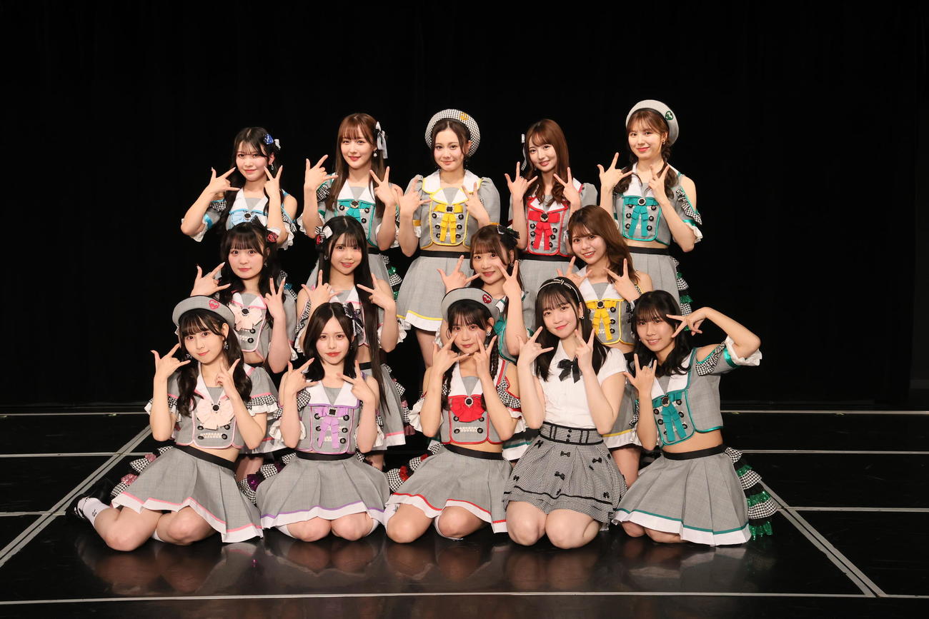 元日公演で発表されたSKE48の新チームKII（C）2025 Zest, Inc.