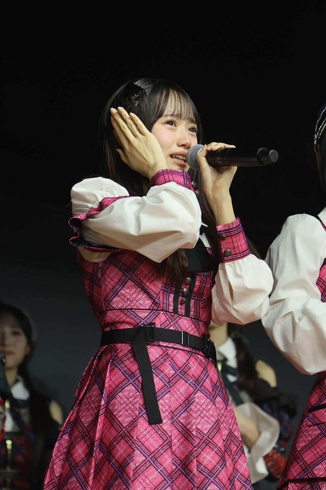 AKB48の65枚目シングルで初選抜入りを果たした花田藍衣（C）AKB48