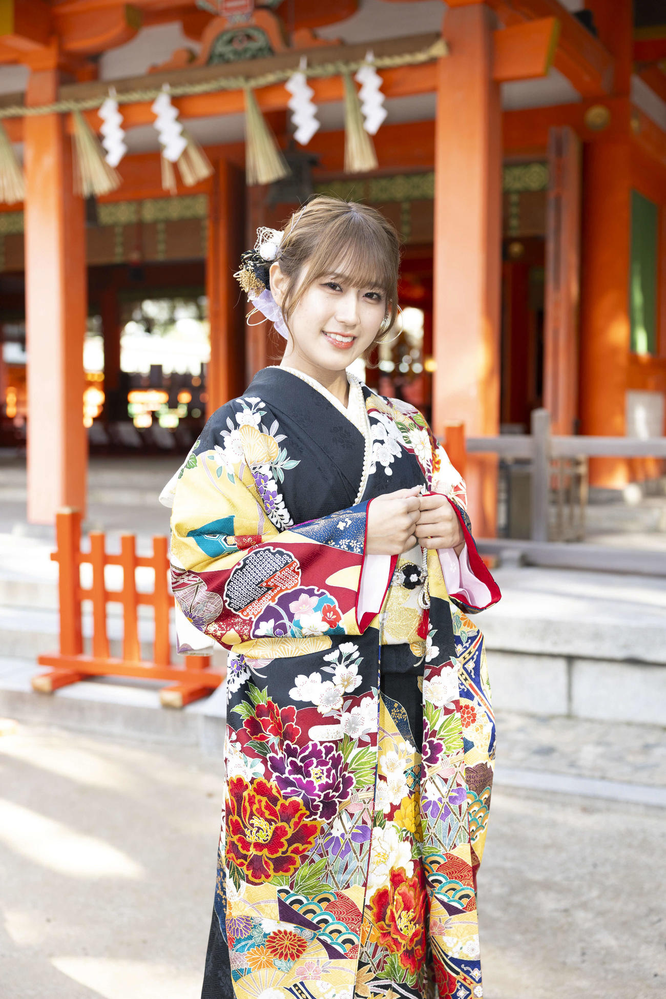 「はたちのつどい」に参加したHKT48川平聖（C）Mercury