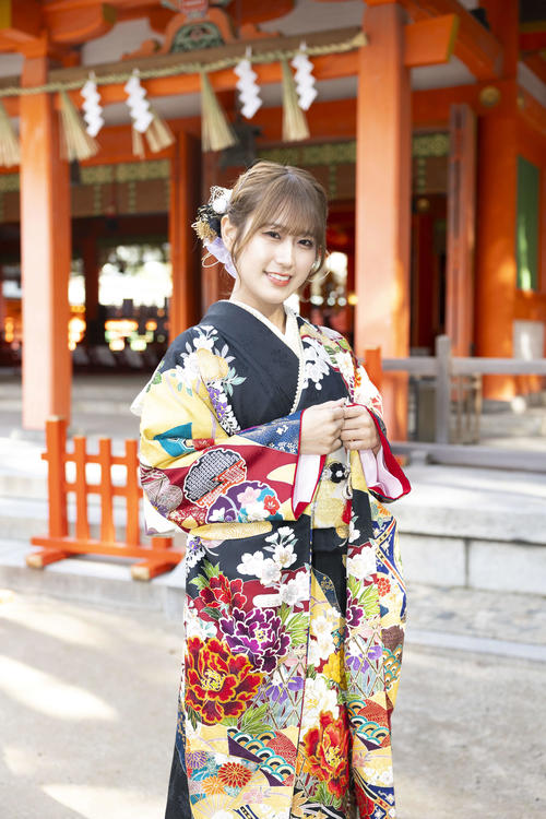 「はたちのつどい」に参加したHKT48川平聖（C）Mercury