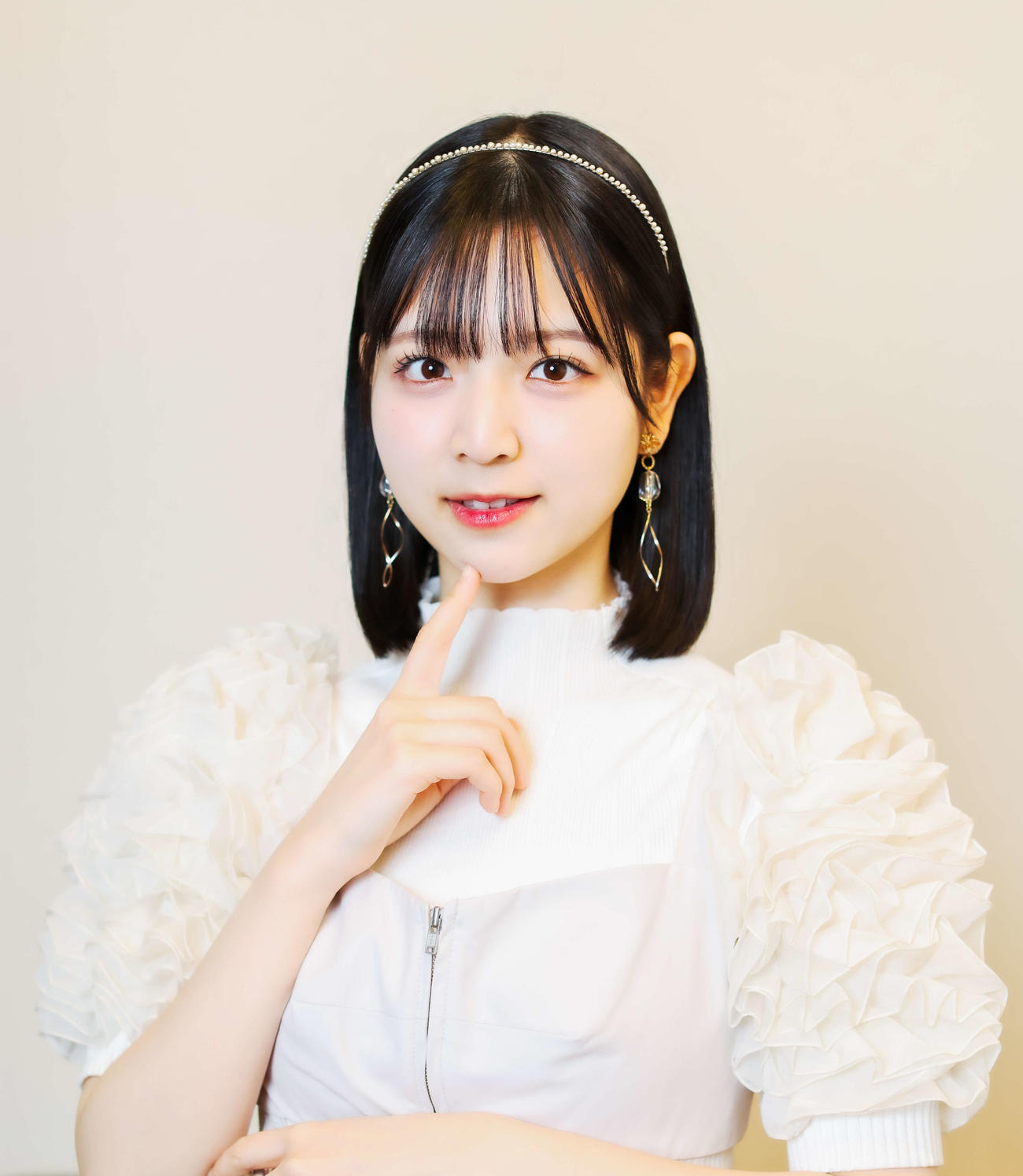 STU48　曽川咲葵インタビュー　STU48の11枚目シングル「地平線を見ているか？」で初センターを務める曽川咲葵＝2024年12月9日　　