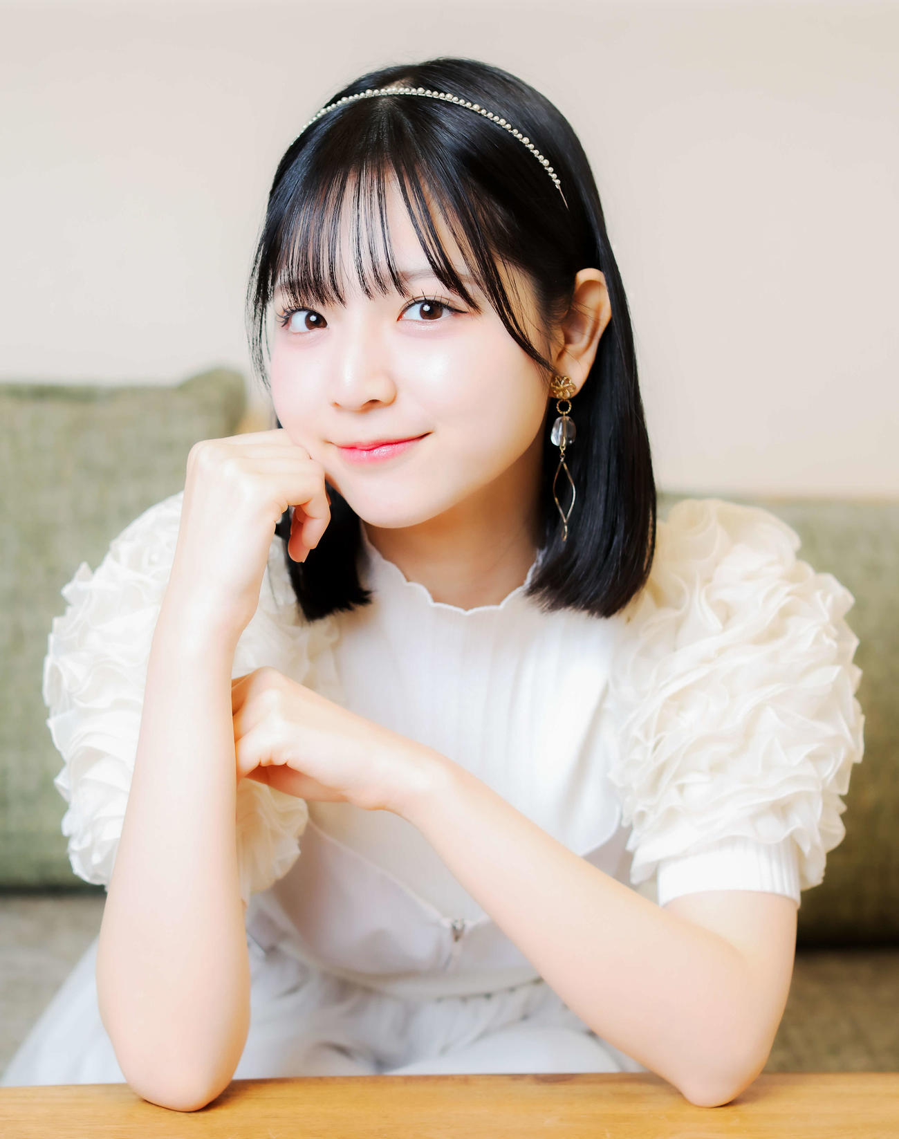 STU48　曽川咲葵インタビュー　STU48の11枚目シングル「地平線を見ているか？」で初センターを務める曽川咲葵＝2024年12月9日　　