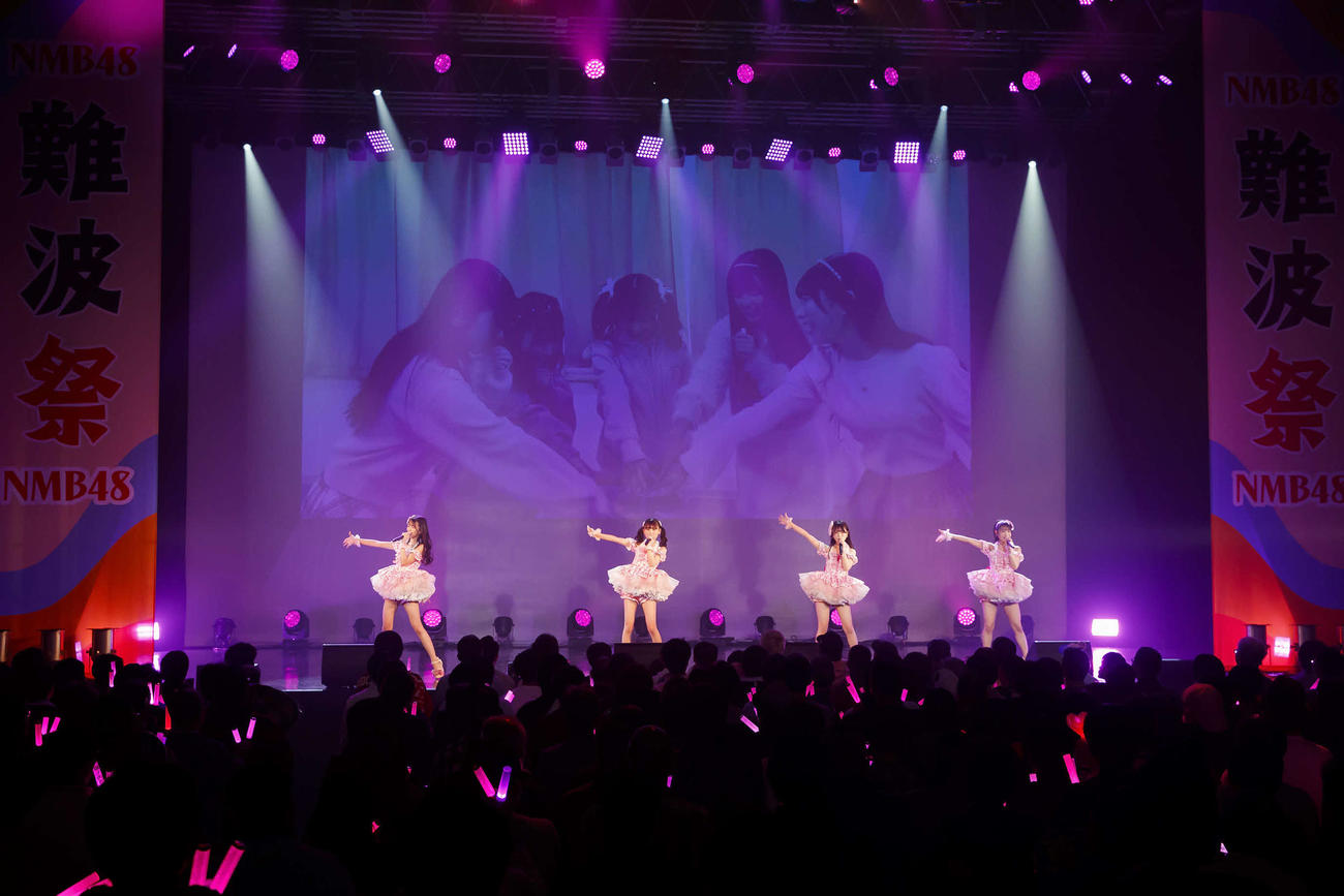 「NMB48　冬の大文化祭2025“難波祭”」に出演しためるみみ（C）NMB48