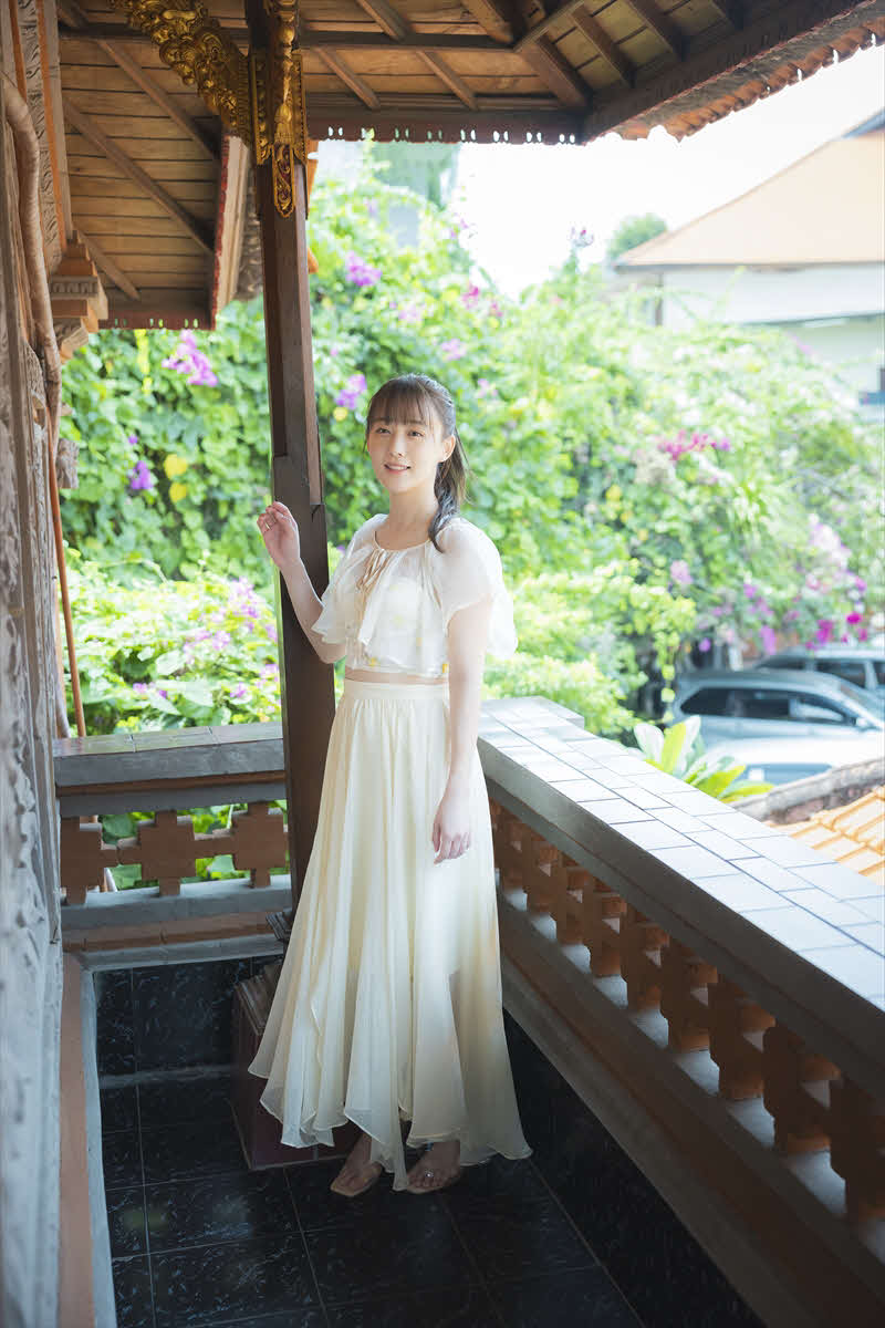 SKE48鎌田菜月のファースト写真集「やさしい日差し」先行カット（C）KADOKAWA（C）Zest，Inc．PHOTO／田中智久
