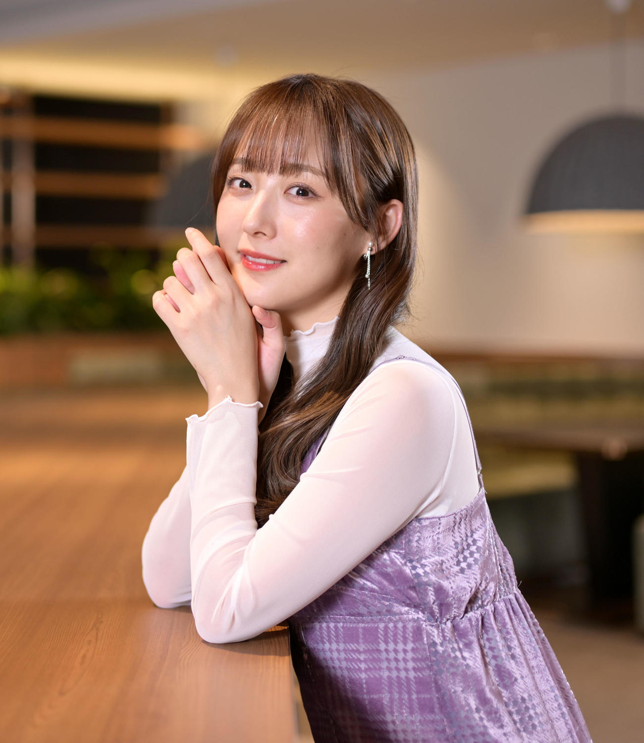 写真集を発表した鎌田菜月（撮影・滝沢徹郎）