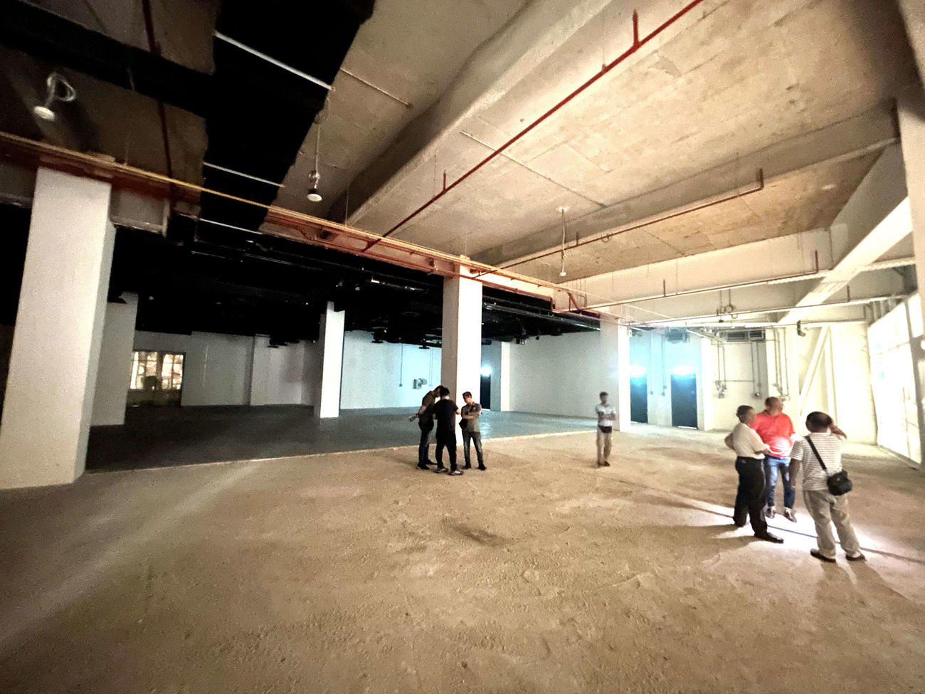 クアラルンプールの大型商業施設「ららぽーとBBCC」内のKLP48劇場建設予定地（撮影・松尾幸之介）
