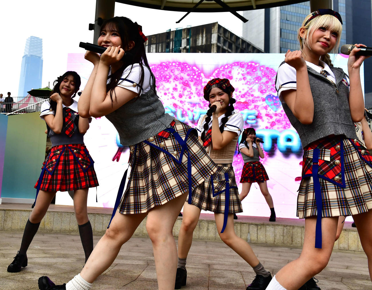 グループ初の主催ファンイベントを行ったKLP48（撮影・松尾幸之介）