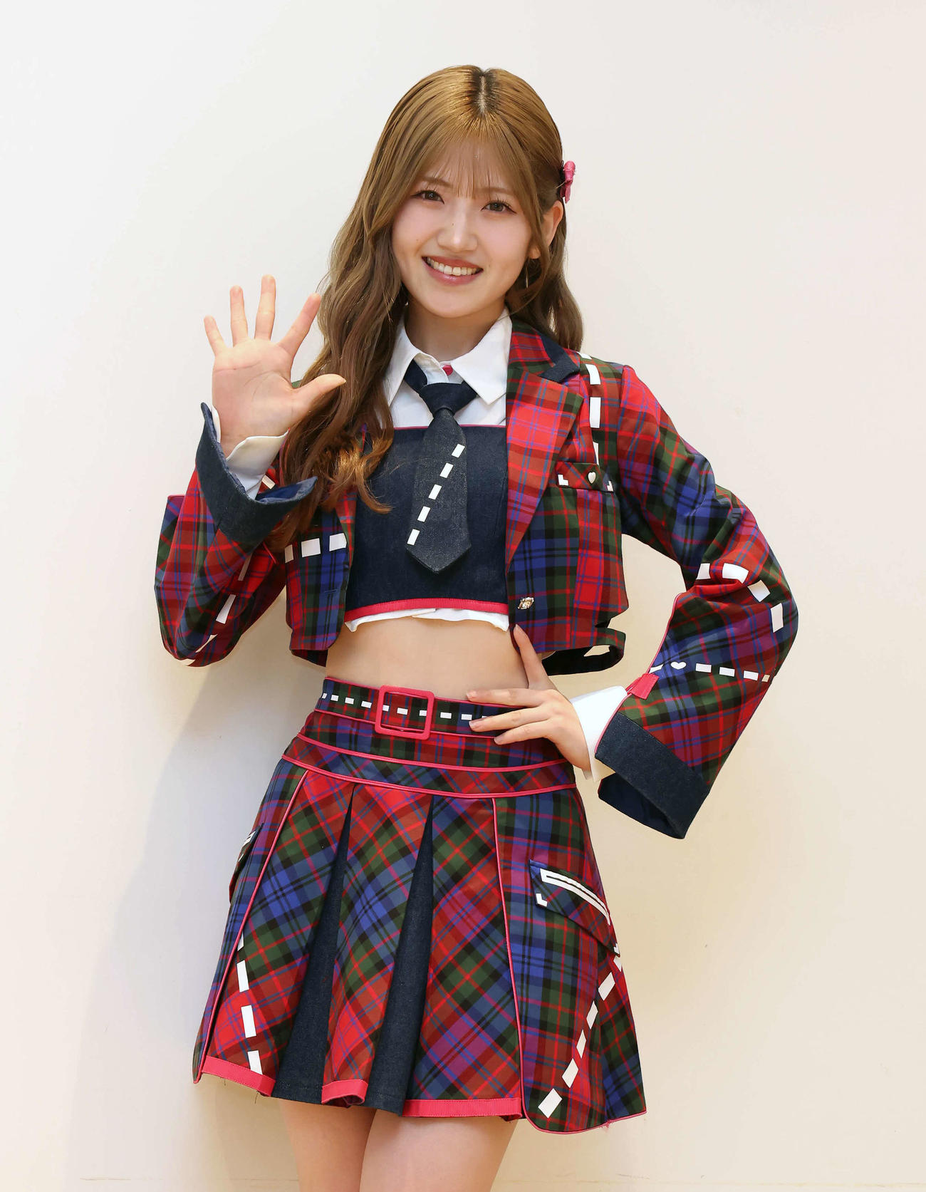 AKB48の卒業が迫る村山彩希（撮影・丹羽敏通）