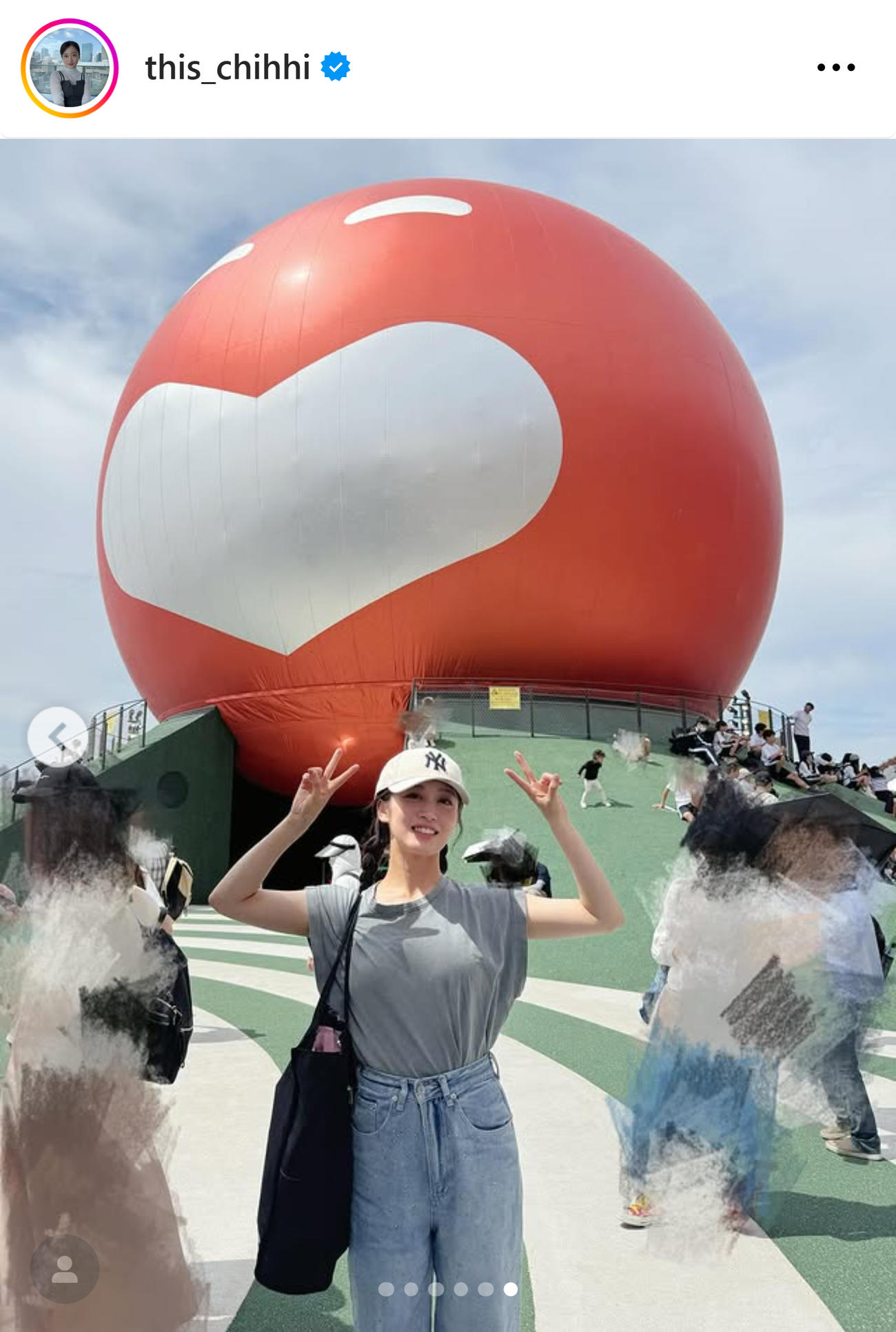 川上千尋のインスタグラムから