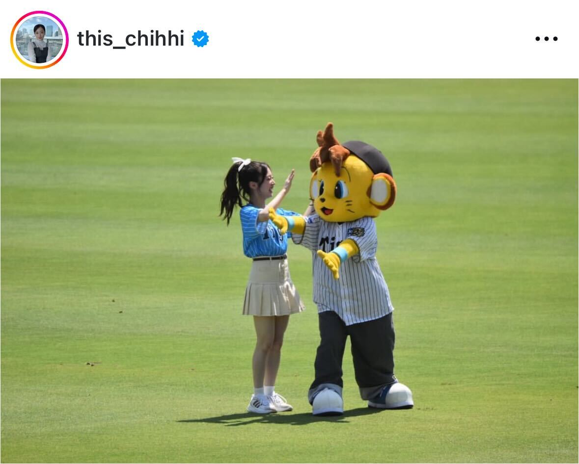 川上千尋のインスタグラムから