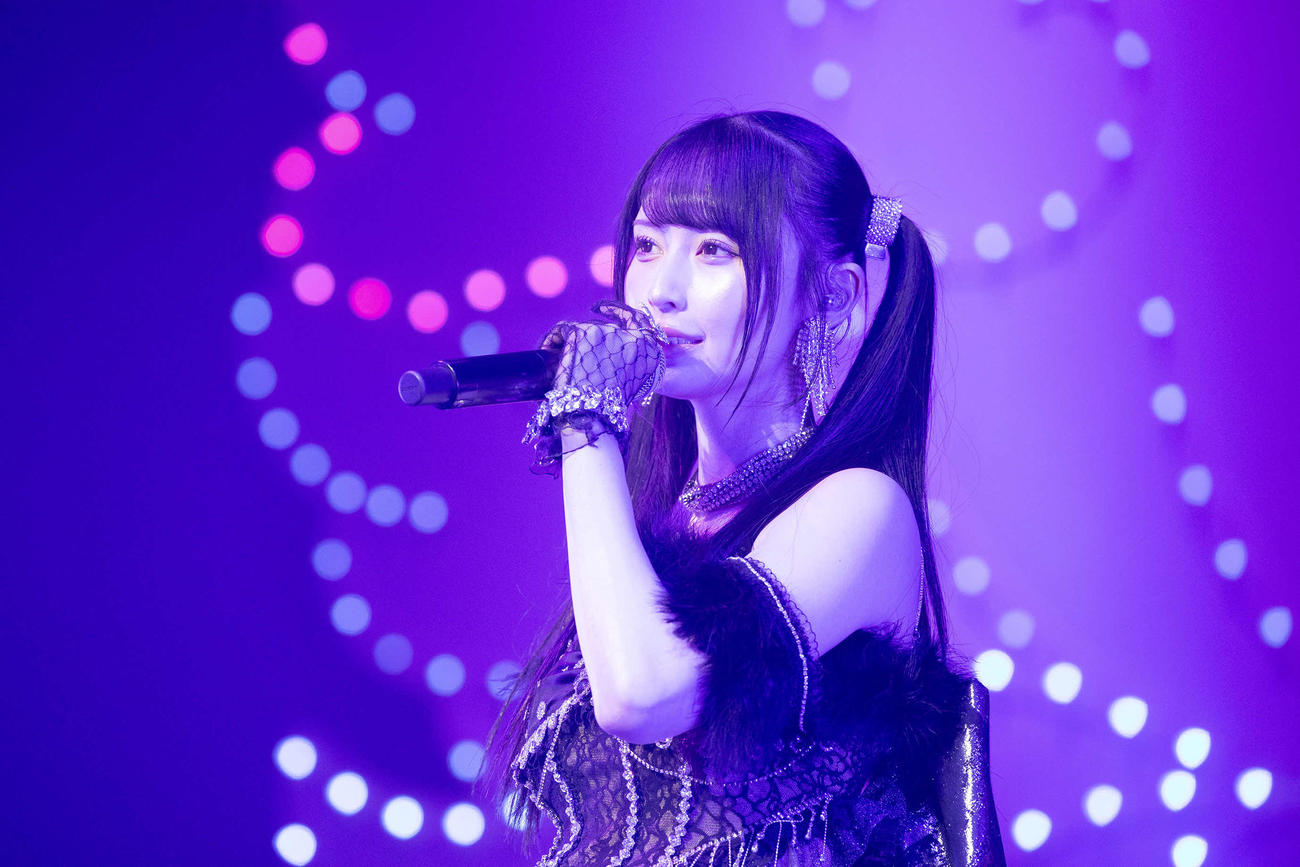 卒業コンサートを開催したNMB48山本望叶（C）NMB48