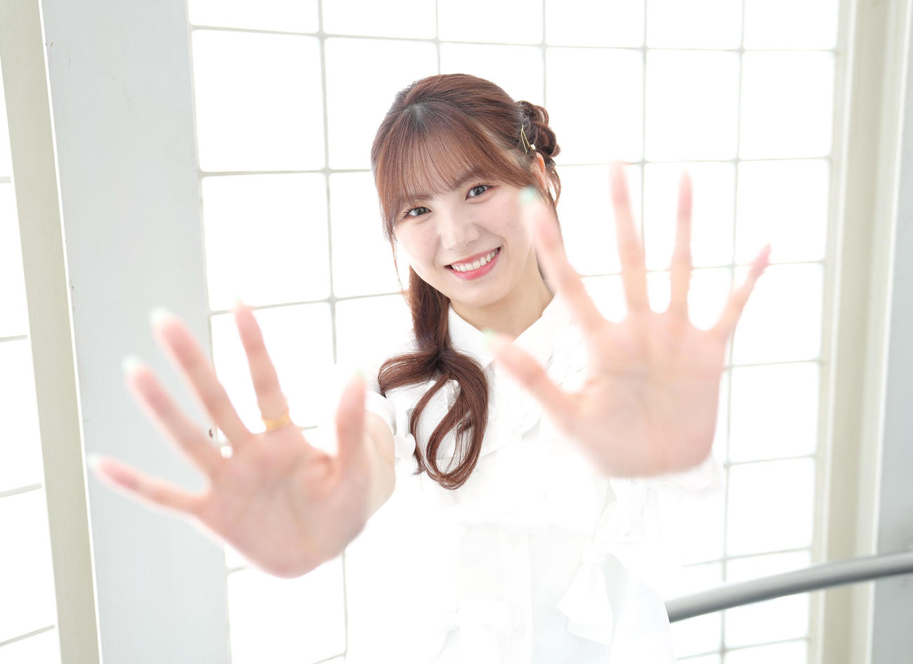 写真集、グループ卒業への思いを語ったSKE48菅原茉椰（撮影・足立雅史）