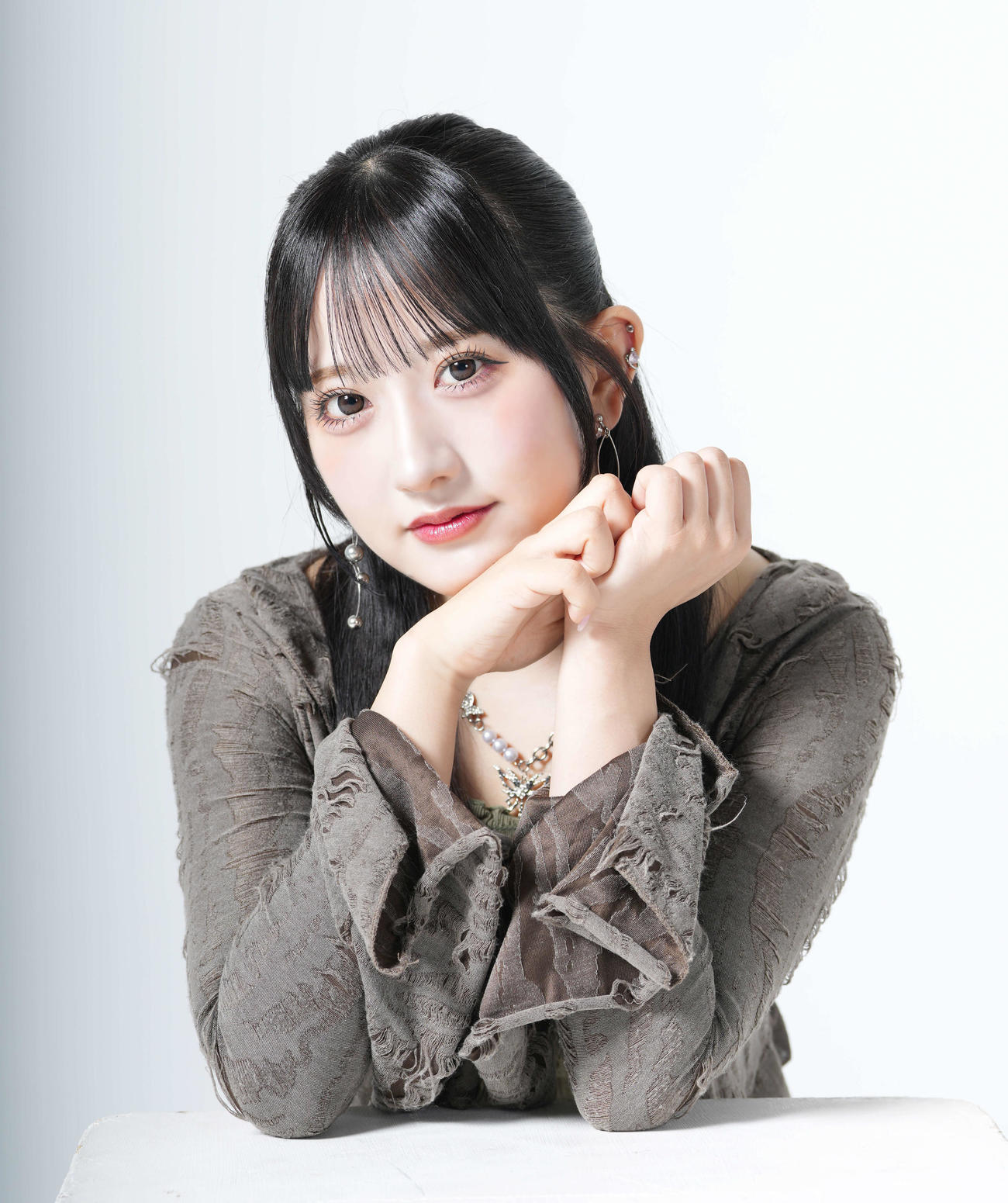 初の選抜入りを果たし、笑顔を見せるSKE48の相川暖花