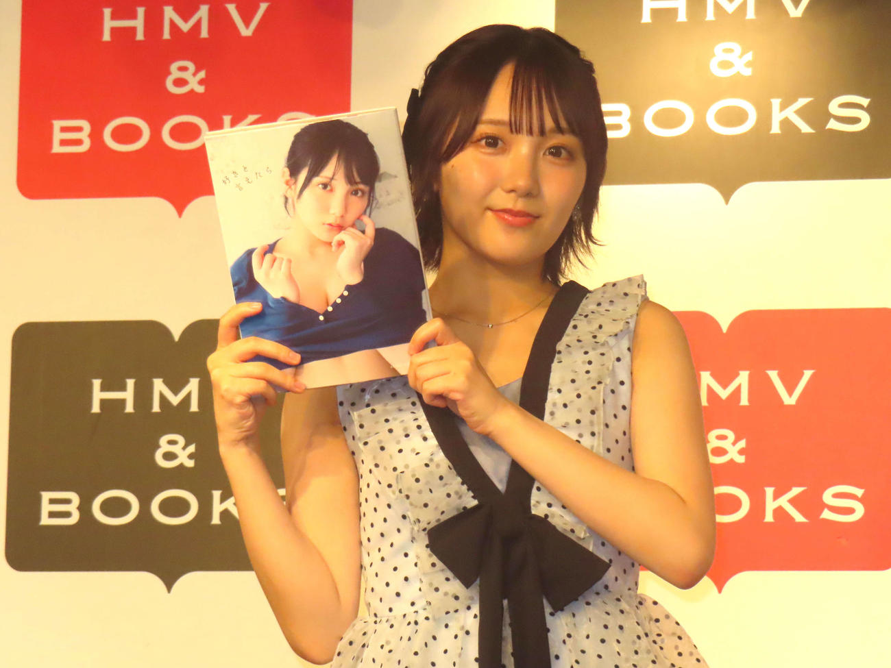 ファースト写真集「好きと言えたら」発売記念取材会に登壇したAKB48田口愛佳