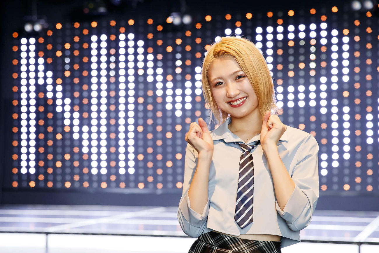 NMB48の3代目キャプテンに選ばれた塩月希依音（C）NMB48