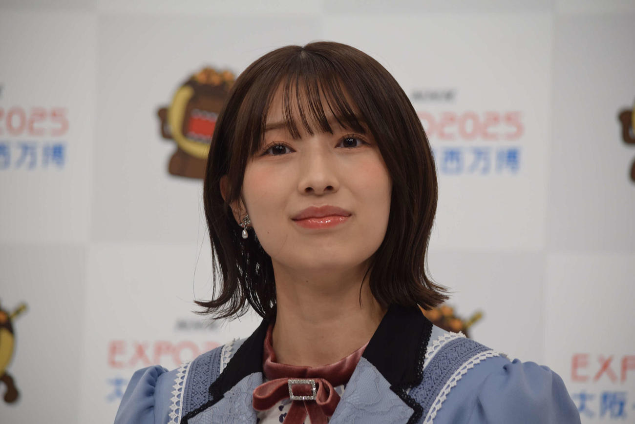 NMB48安部若菜（2025年2月撮影）