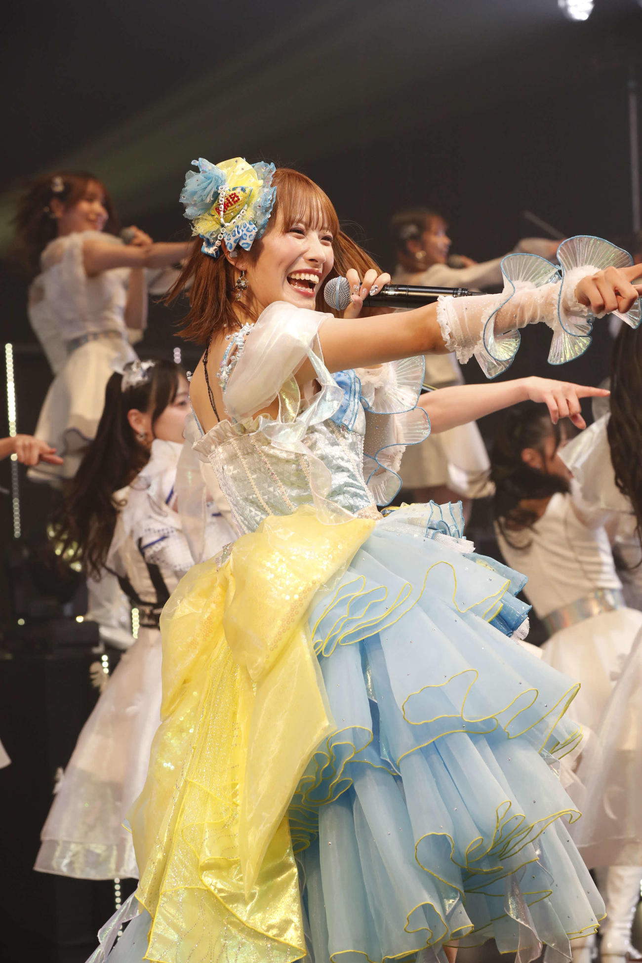 卒業コンサートを開催したNMB48小嶋花梨（C）NMB48