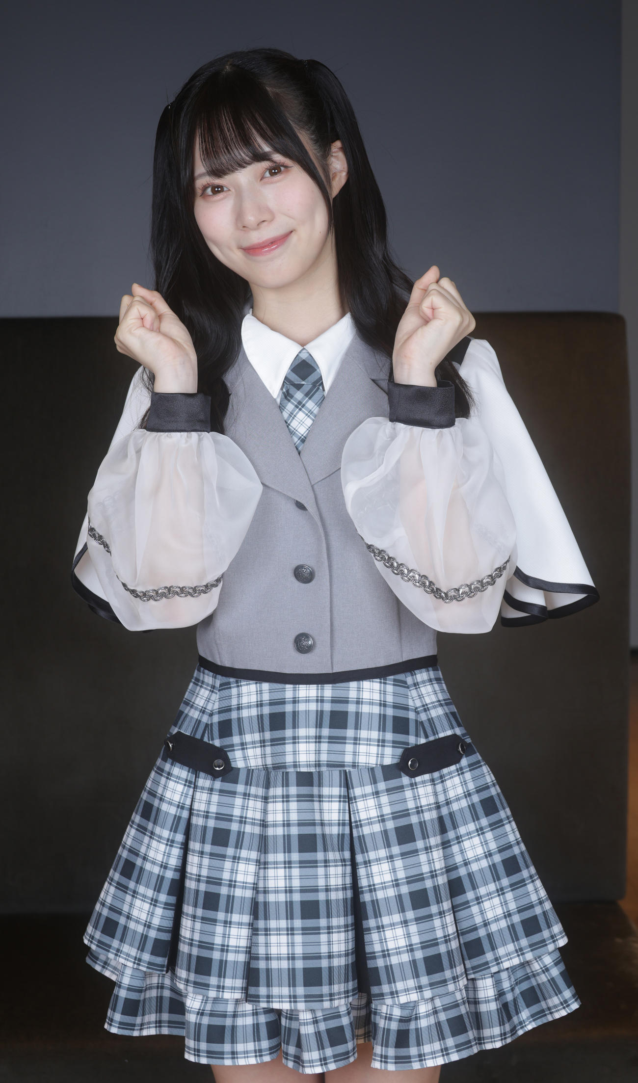 NMB48の龍本弥生（撮影・中島郁夫）