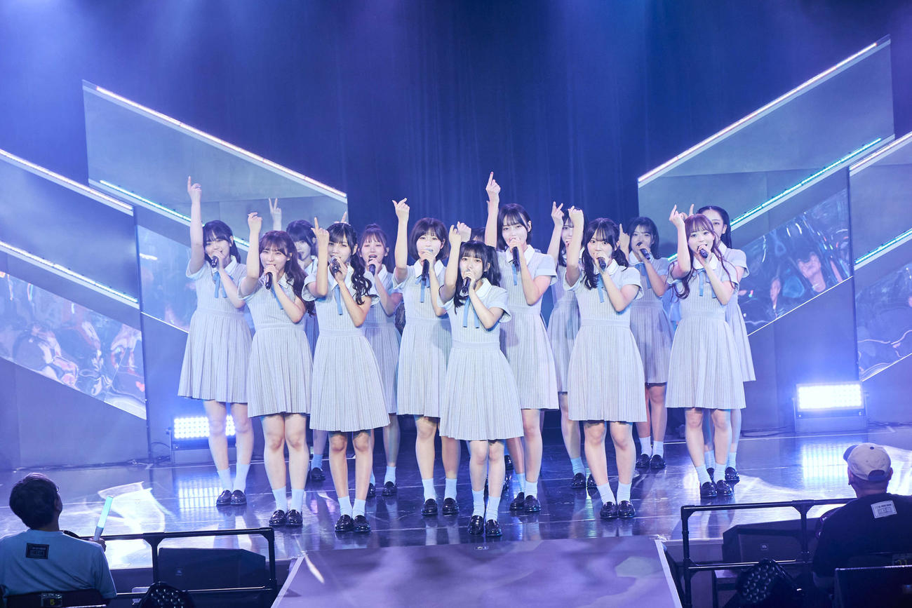 14周年記念公演を行ったHKT48、6期生（（C）Mercury）