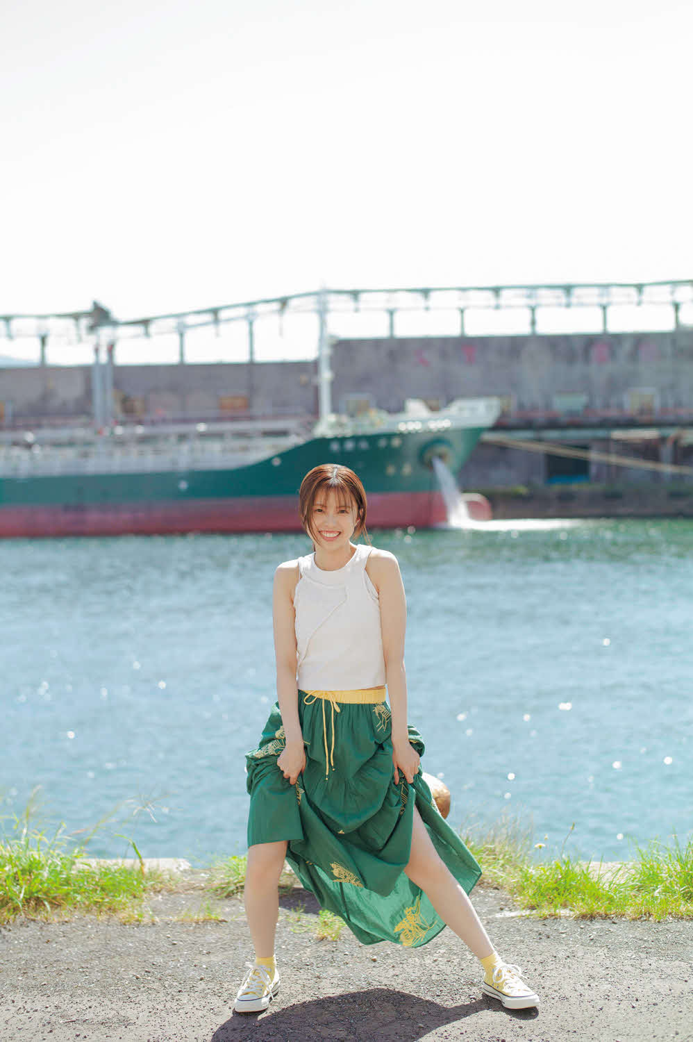 「HKT48地頭江音々卒業写真集ねね」の先行カット（C）細居幸次郎／玄光社