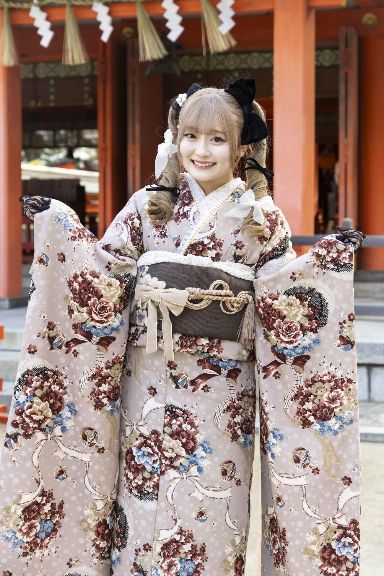 「はたちのつどい」に参加したHKT48石橋颯（（C）Mercury）