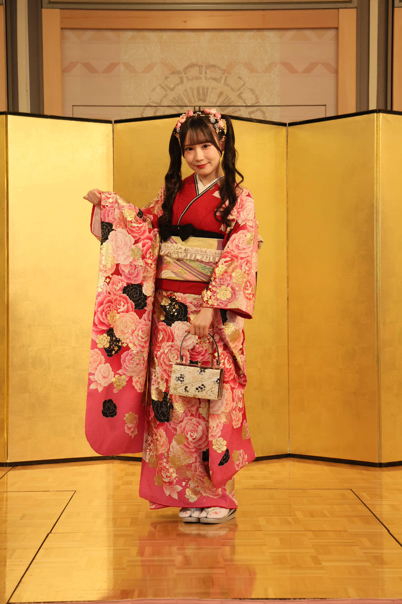 「二十歳のつどい」に参加したSKE48大村杏（（C）2025 Zest, Inc.／衣装協力：株式会社清水屋）