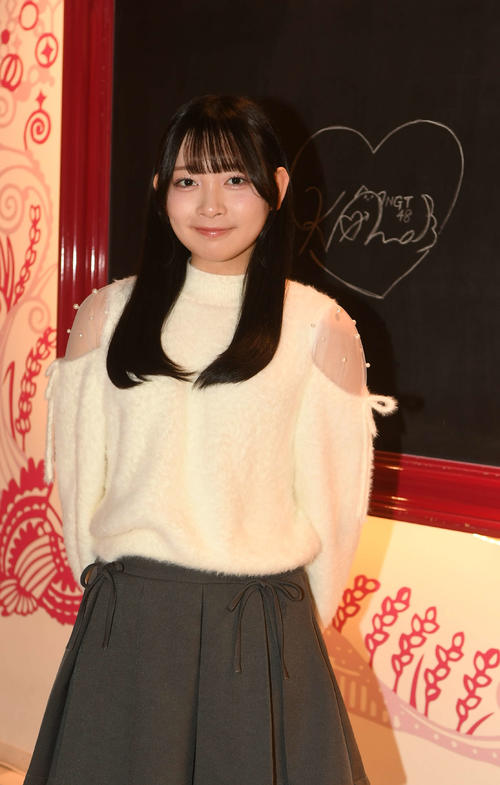 NGT48木本杏菜　正規メンバー昇格「ここからがスタート」目指すのは「信頼されるメンバー」