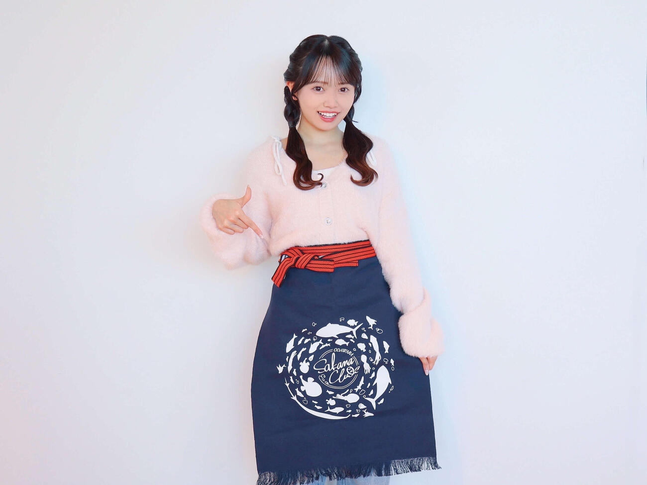 「小田原さかな特別アンバサダー」に認定されたAKB48花田藍衣（（C）AKB48）